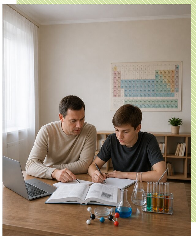 Репетитор по химии 8 класс в Шатуре по цене от 1229 р. | РепетиторРоссия